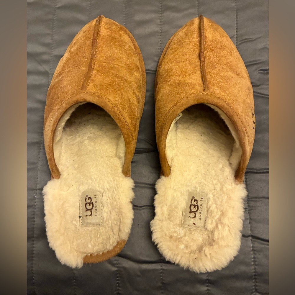 UGG Chestnut Shearling Slippers